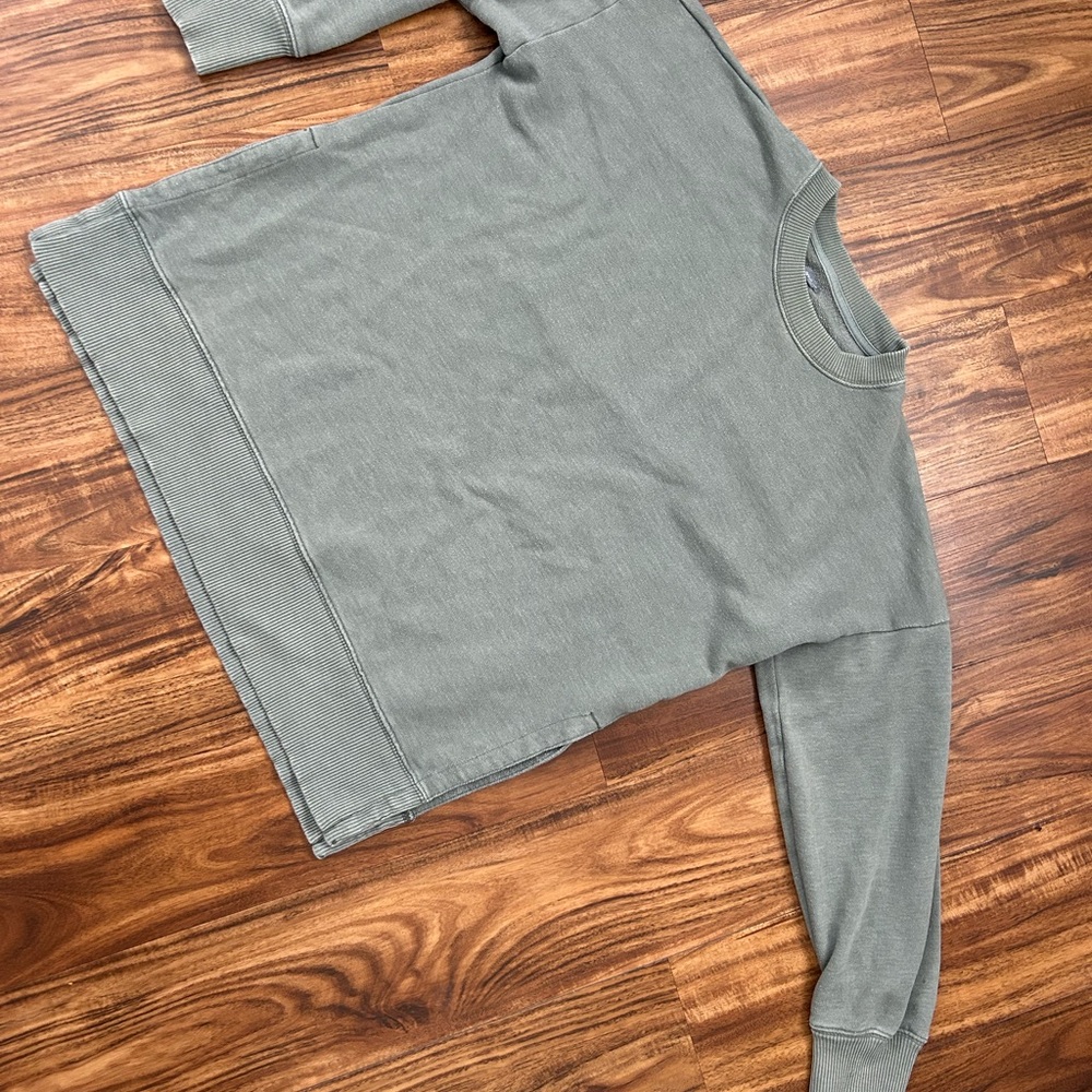 Cozy Olive Green Sweatshirt